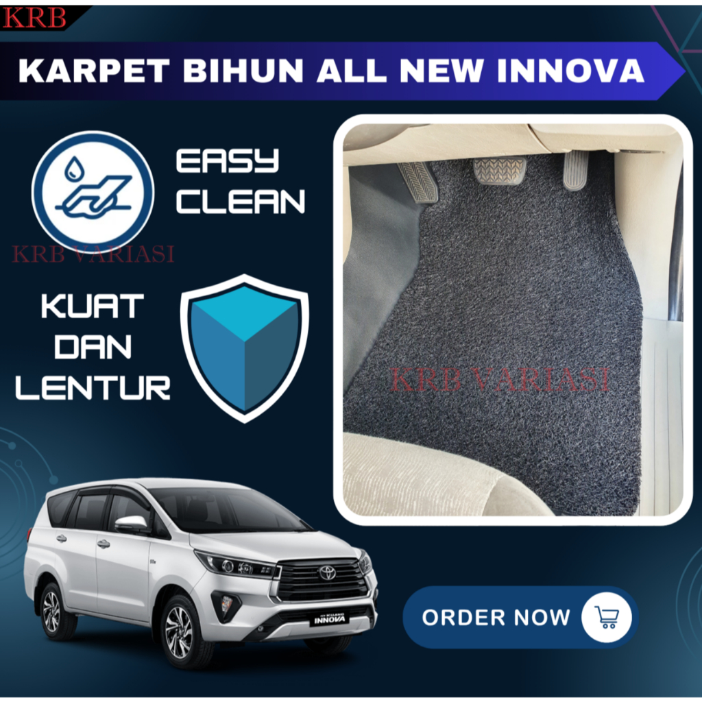 Karpet Lantai Mie Bihun Toyota All New Innova Karpet Mie Innova Reborn Karpet Set New Innova Reborn