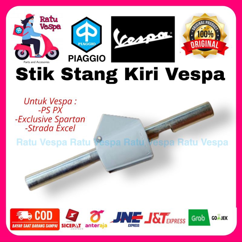 Stik Kiri Stang Persneling Vespa PX PS STRADA SPARTAN EXCEL