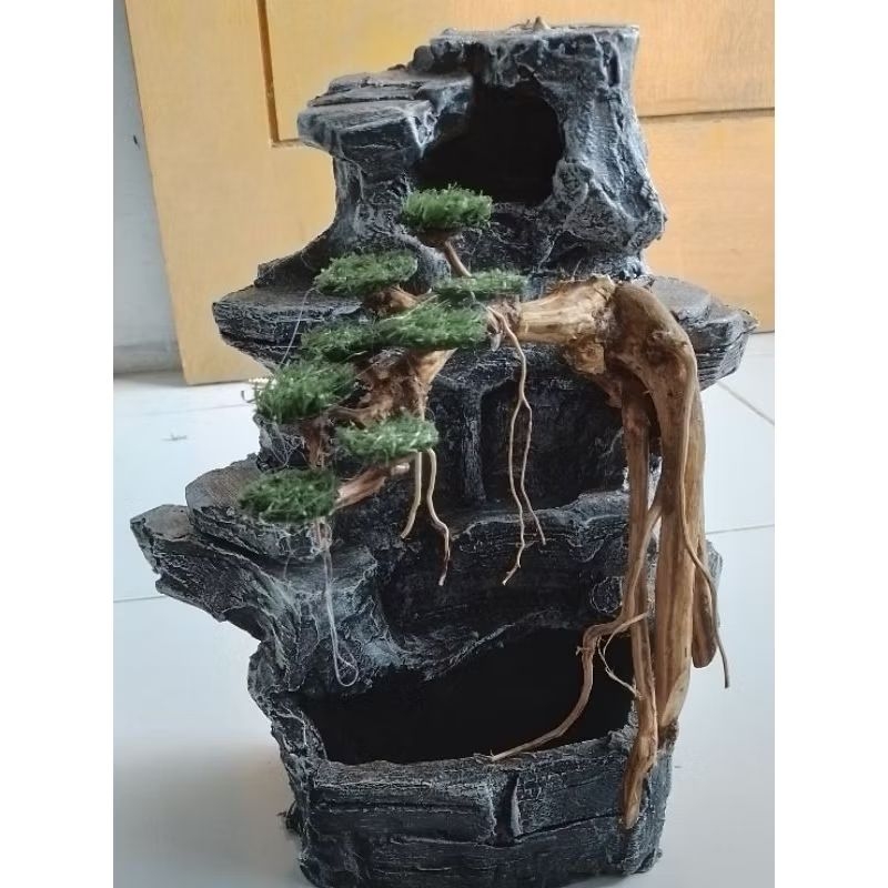 tebing waterfall/air terjun mini/aviary/fountain/kolam mini portable