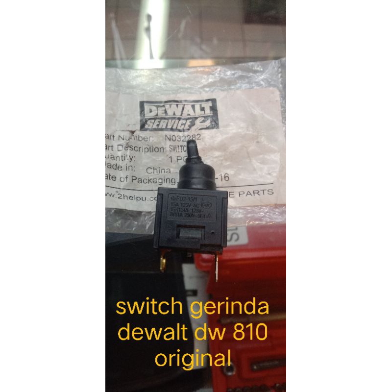 switch gerinda dewalt dw 810 original