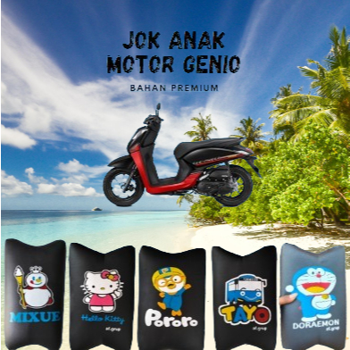 JOK BONCENGAN ANAK UNTUK MOTOR GENIO