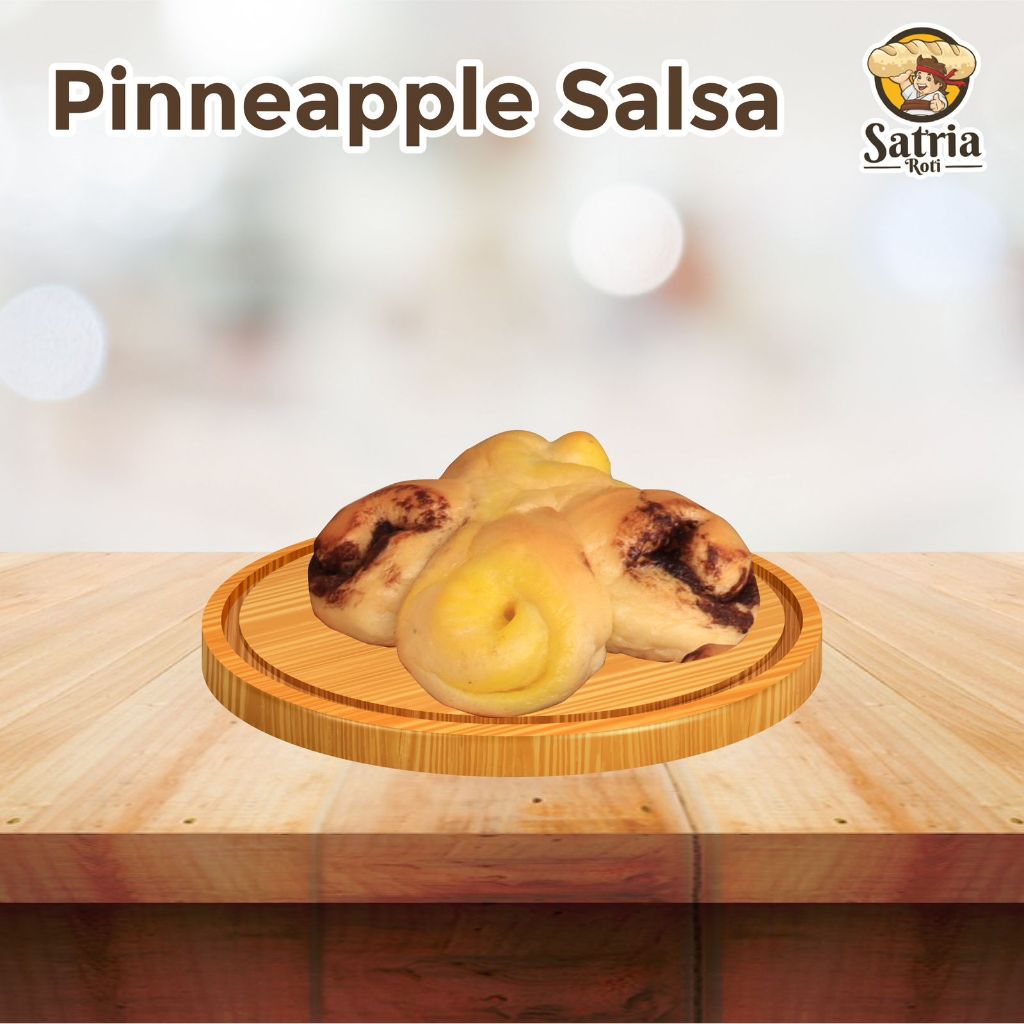 

Pinneapple Salsa / Roti Manis / Roti Selai Nanas dan Coklat / Roti Hajatan