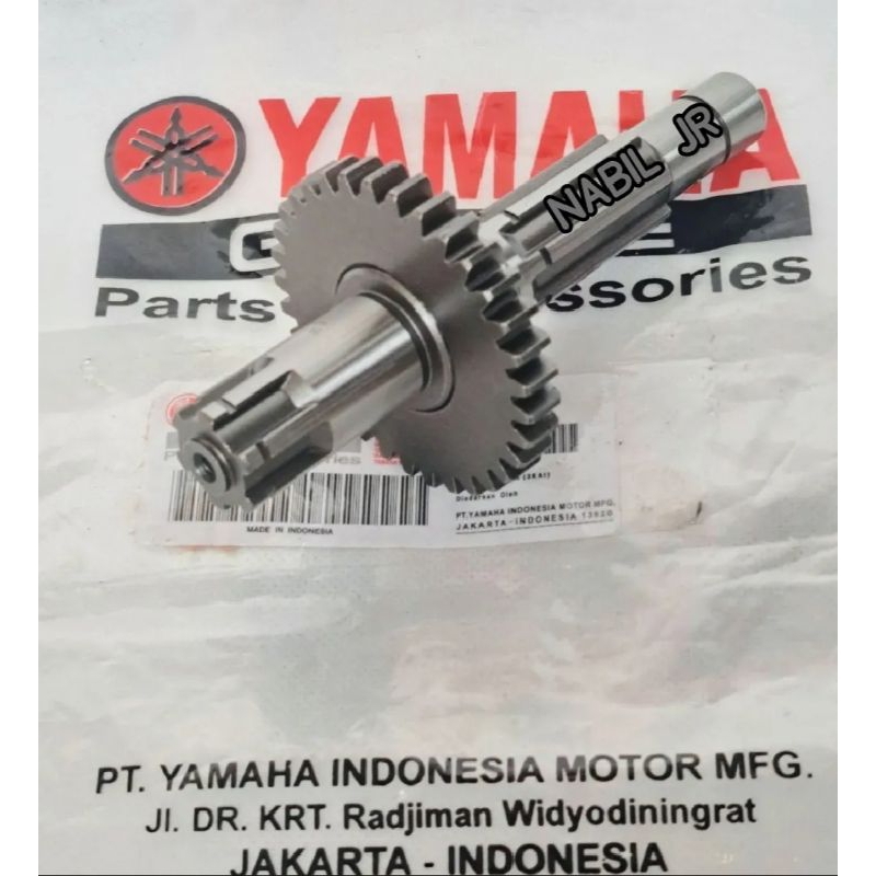 AS GEAR DEPAN GIGI TARIK 5TP MOTOR YAMAHA JUPITER Z LAMA JUPITER BURHAN VEGA R NEW ORIGINAL