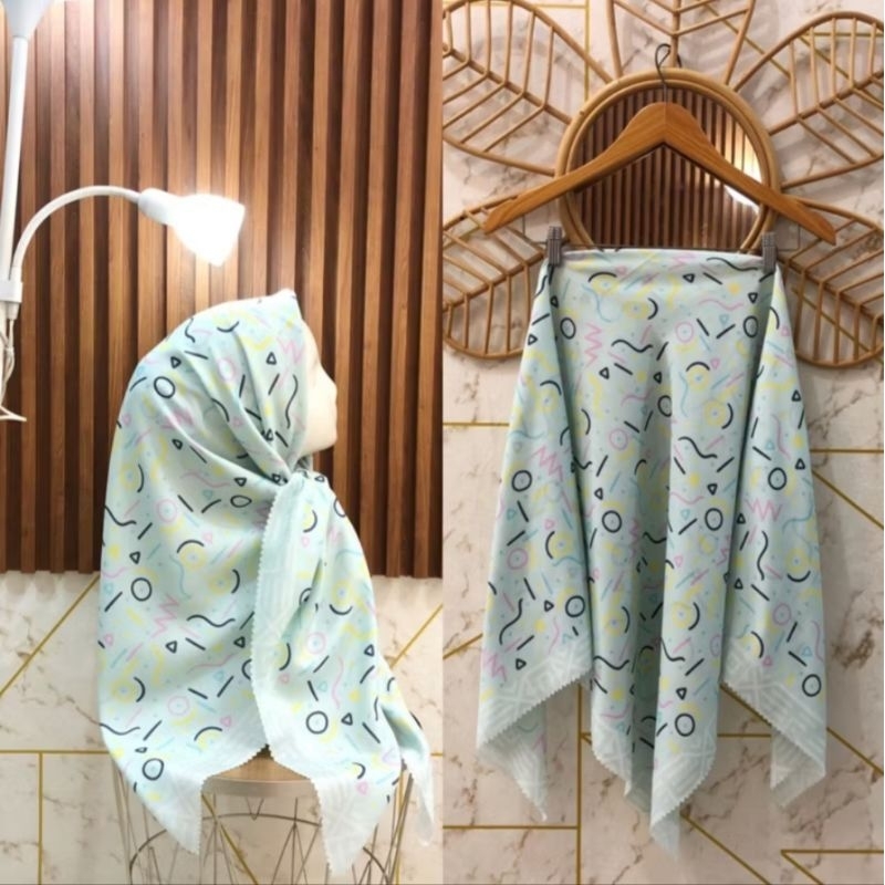 5pcs HIJAB MOTIF VOAL PREMIUM SUBLIM BUNDLING 100RB shofa nihayah khalisa
