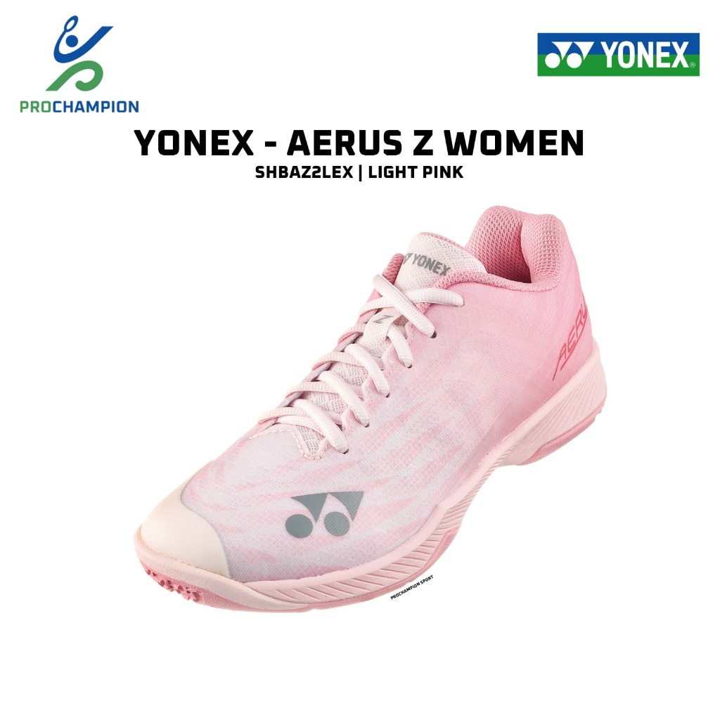 New  Sepatu Badminton Yonex SHBAZ2LEX AERUS Z Women Light Pink