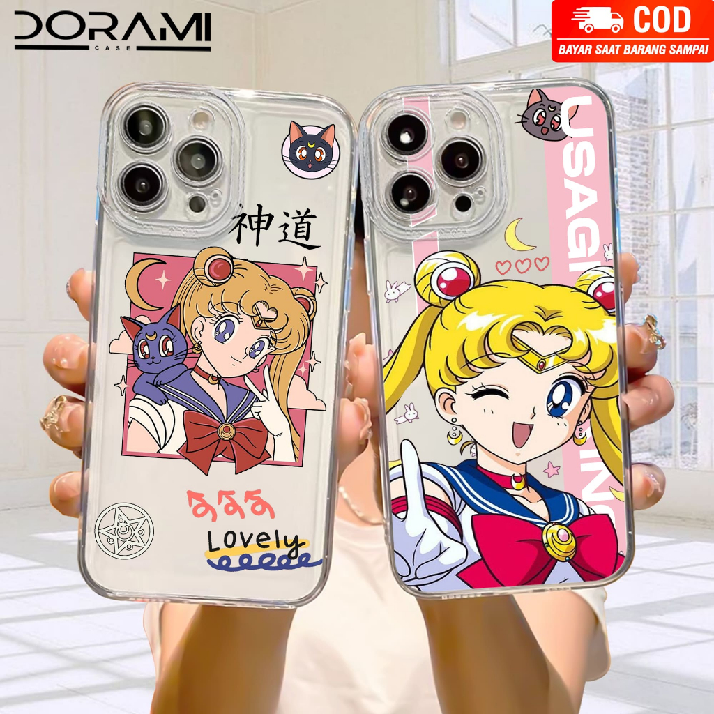 Case Infinix HOT 10 Play HOT 8 Smart 4 HOT 9 Play NOTE 30 GT 10 PRO - ( ANIME GIRL ) - Softcase Tran