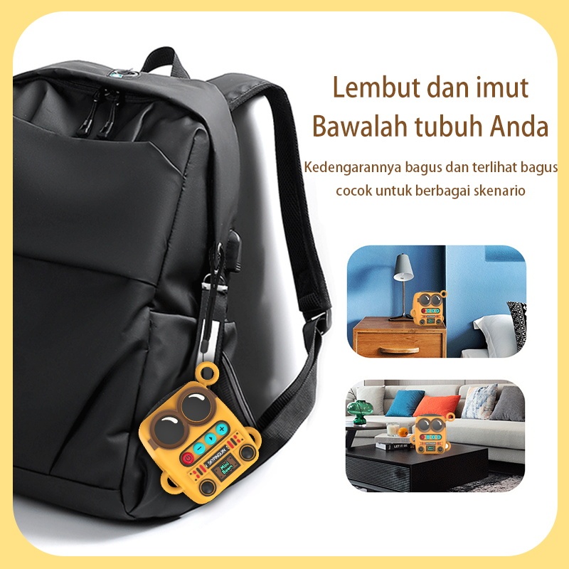 Big Sale Jovitech Speaker Bluetooth Mini Portable Karakter Minion Lucu Wireless Support Bluetooth