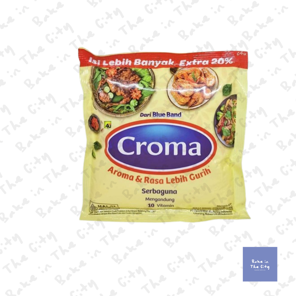 

Mentega Croma By Blueband - Sachet 200g