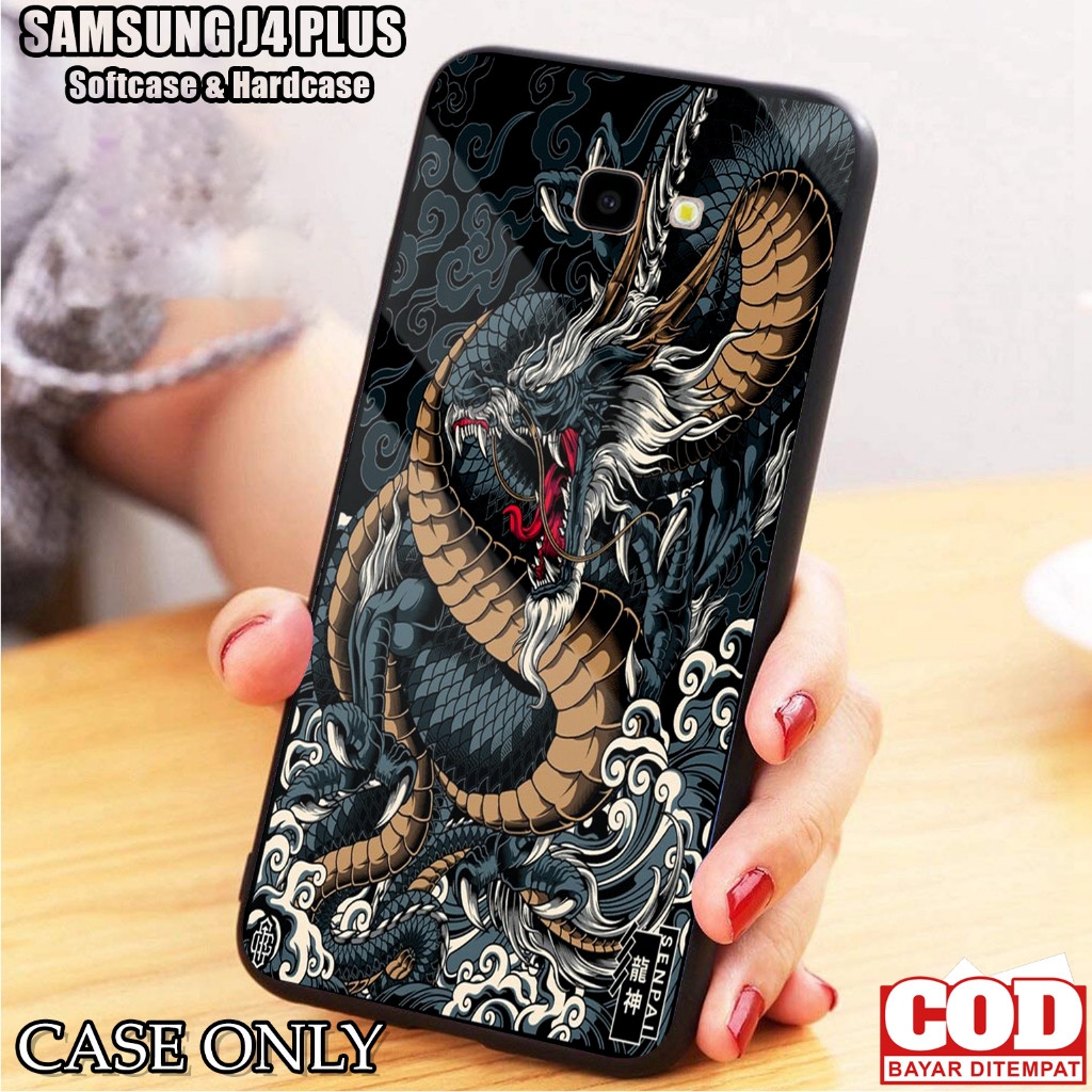 Case SAMSUNG J4 PLUS - Casing SAMSUNG J4 PLUS [ DRGN ] Silikon SAMSUNG J4 PLUS  - Kesing Hp - Casing