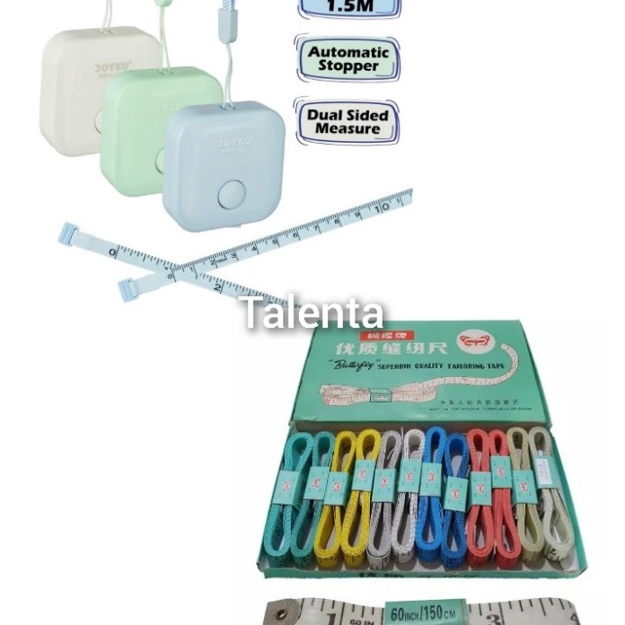 

BOMBASTIS Meteran Baju OtomatisPocket Ruler PRTT 28