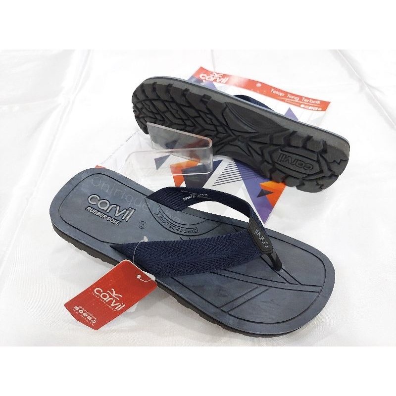 Sandal jepit sponge pria Carvil NEW EMW PRO original