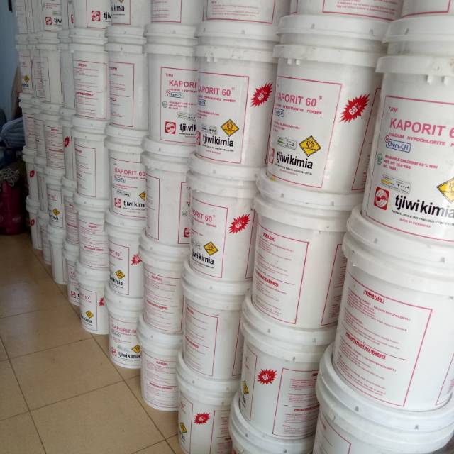 Caporit Powder TJIWI 15kg / Kaporit Bubuk tjiwi / Calcium Hypochlorit - KAPORIT 65%