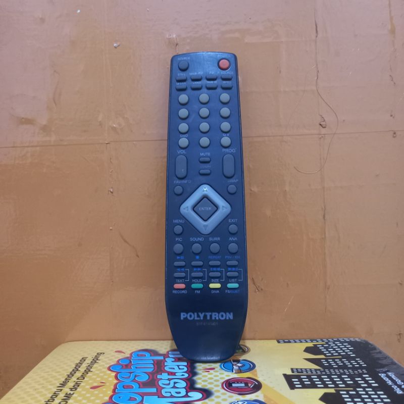 REMOTE ORIGINAL TV POLYTRON SERI 81F414M01