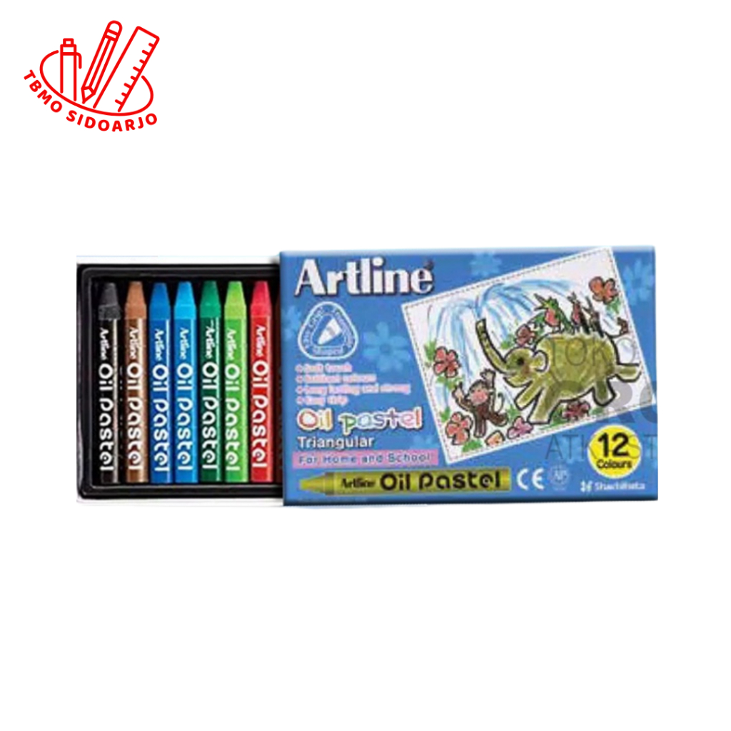 

TBMO Oil Pastel Artline 12 Warna EOPT-A-125