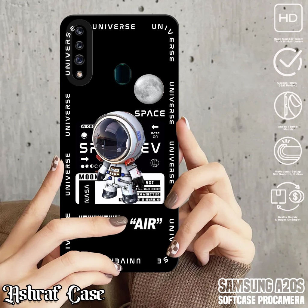 Case Samsung A20S - Casing Hp Samsung A20S Motif PLNT - Silikon Hp Samsung A20S - Softcase Hp Samsun