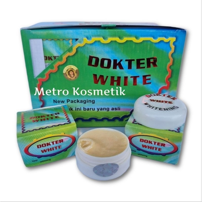 CREAM DOKTER WHITE ORIGINAL / 12 PCS