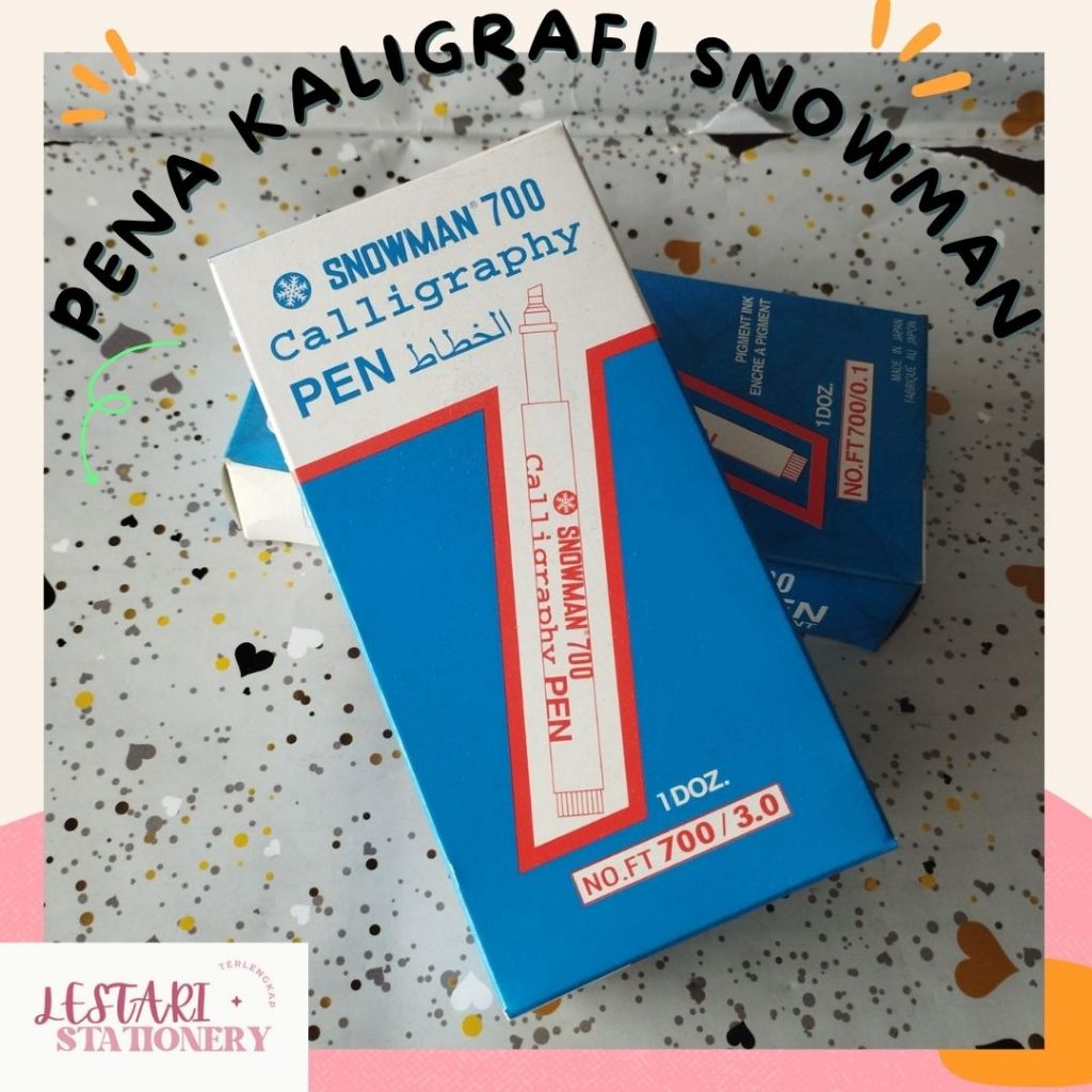 

Pena Kaligrafi | Pen Kaligrafi Snowman | Lestari Stationery