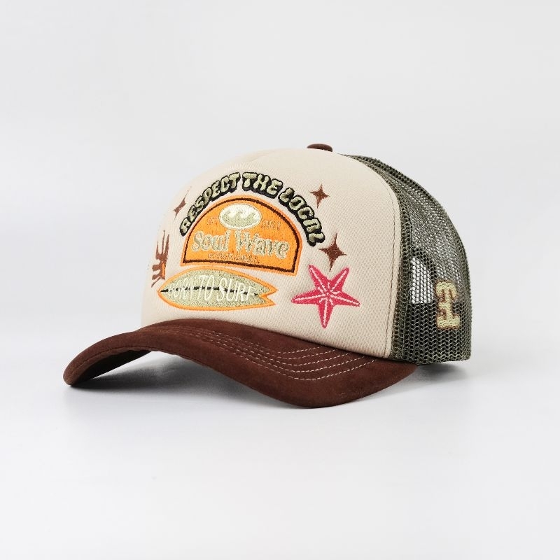 Estheticlabs Trucker Hat Born To Soul