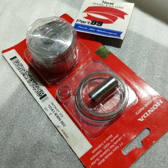 piston seher kit kumplit assy KWN honda vario 125 fi original