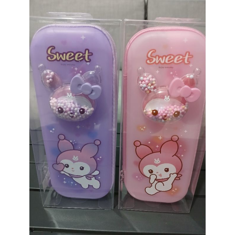 

tempat pensil hard case timbul unicorn/Sanrio