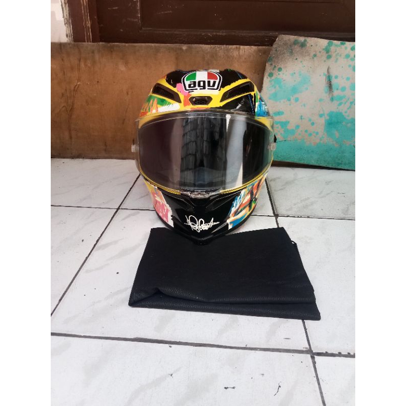 Helm Full Face AGV Pista clone 1:1 Wintertest