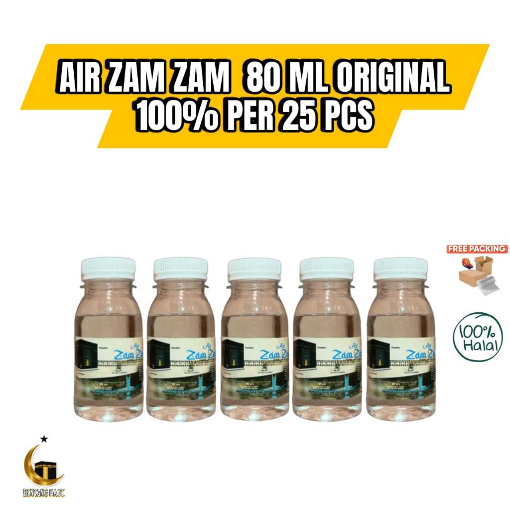 

Air Zam Zam 60 ml Original 100% Resmi per 25 pcs