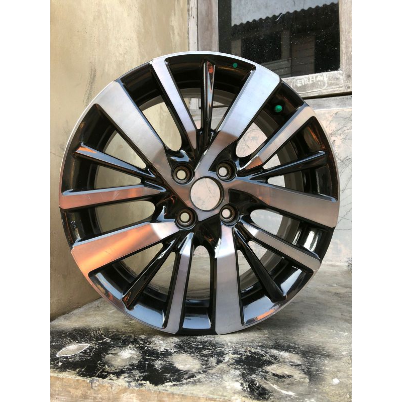 velg serep ori honda city hatchback R16 PCD 4/100 kondisi bekas mulus