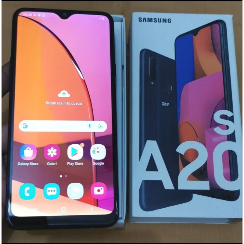 Smartphone Samsung Galaxy A20s RAM 4GB - Memory 64GB