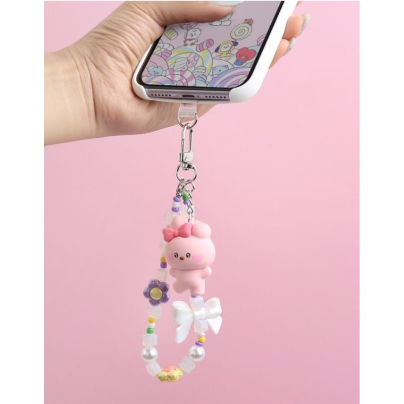 [PO] BT21 BEADS KEYRING LOVELY / KEYRING BT21 LOVELY EDITION