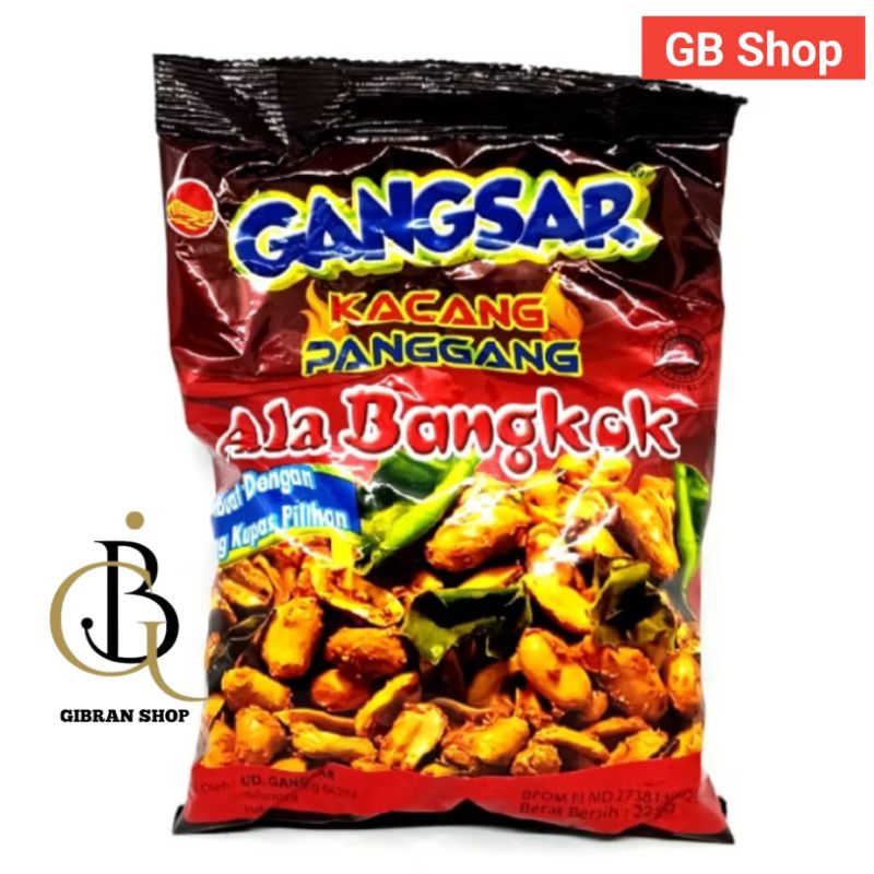 Gangsar murah kacang panggang ala Bangkok kemasan 175 gram