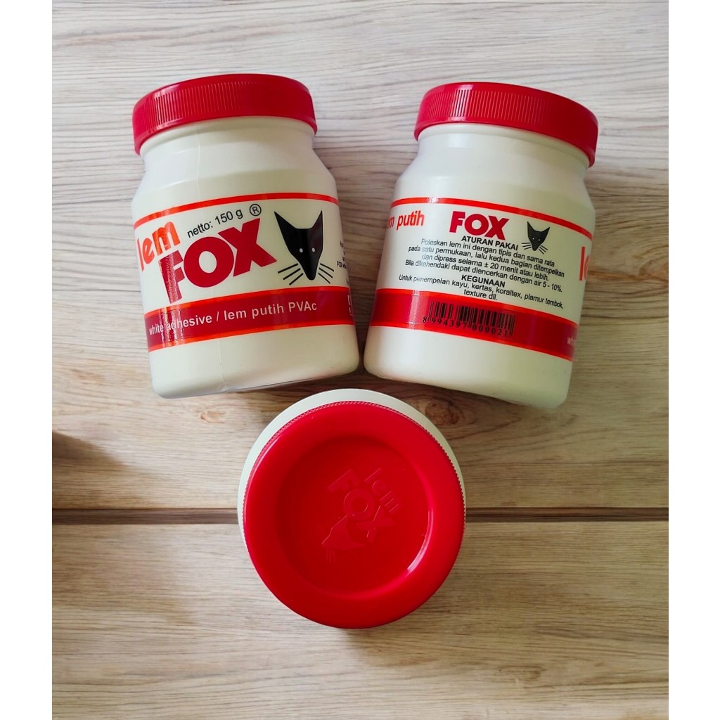 

Lem Putih PVAC Fox 150gr