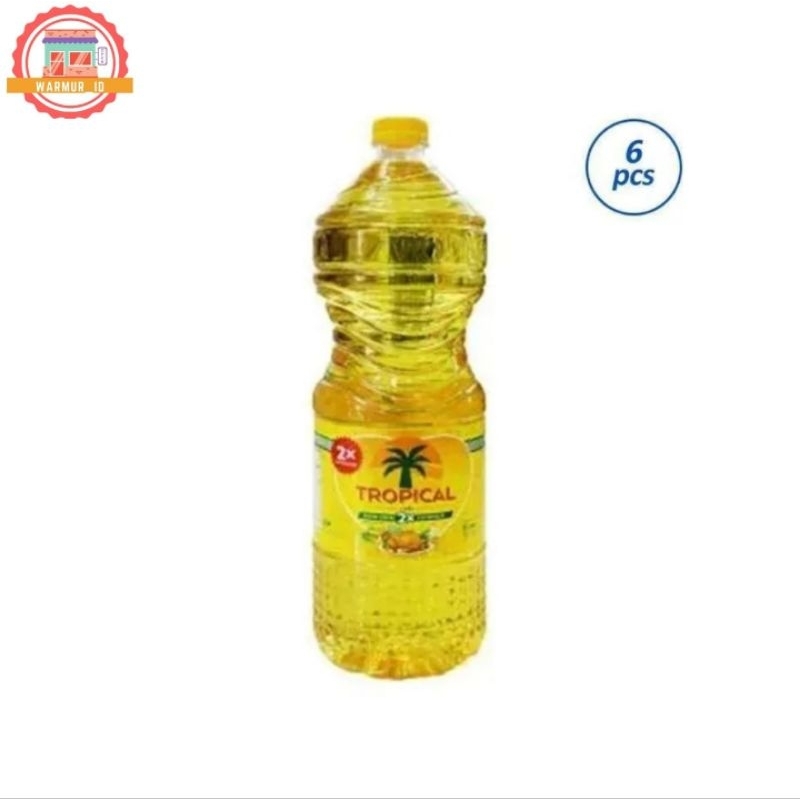 

Tropical Minyak Goreng Botol 2 L isi 6 pcs