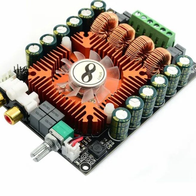 KF7 Power Amplifier Stereo TDA7498E HIFI 2X16W