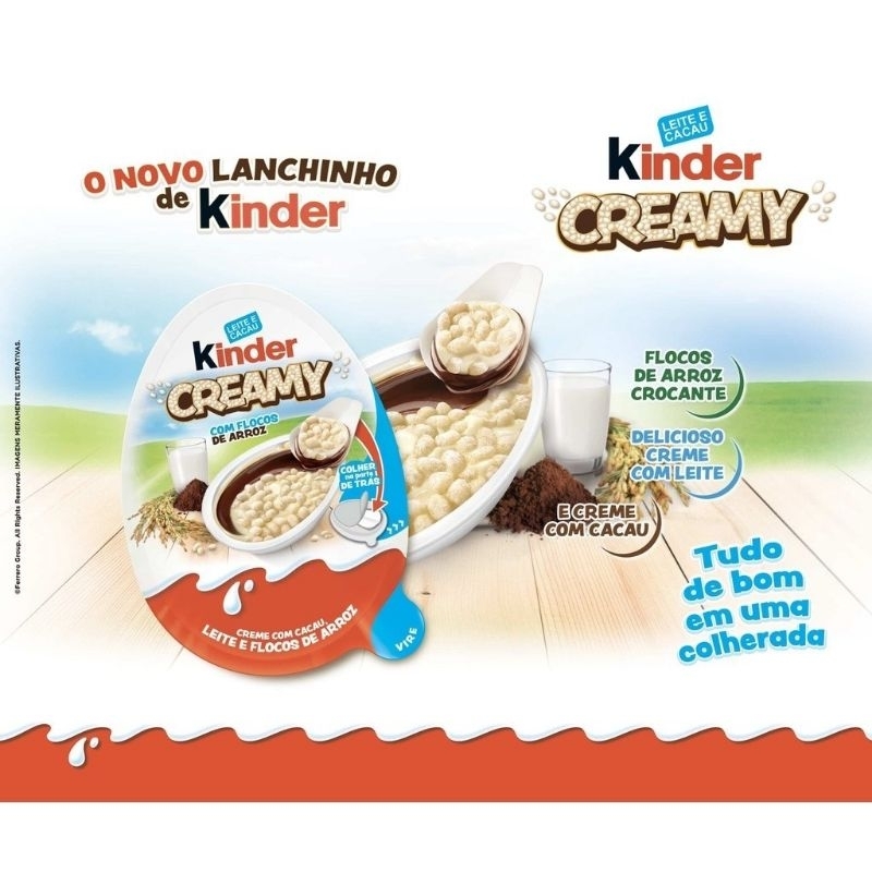 

PROMO KINDER CREAMY / KINDER JOY CREAMY 19gr