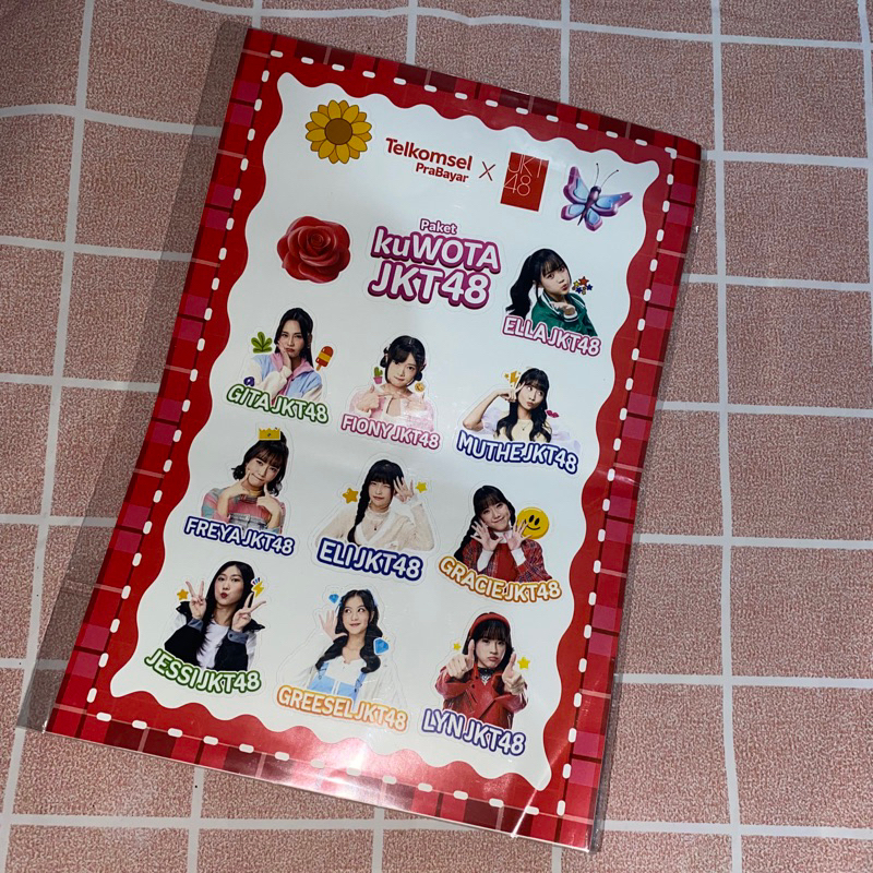 

Sticker JKT48 x Telkomsel Terbaru