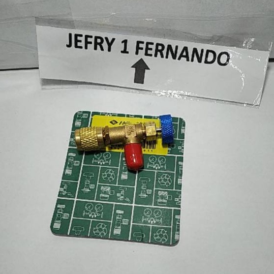 Ekstra Charging vae R22 R134a R12 R44 adaptor pengaman ac