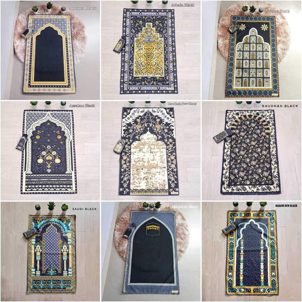 Sajadah Pocket Sajadah Travel Sajadah motif Sajadah Kiswah Sajadah Ka'bah STurajadah Makkah Sajadah 