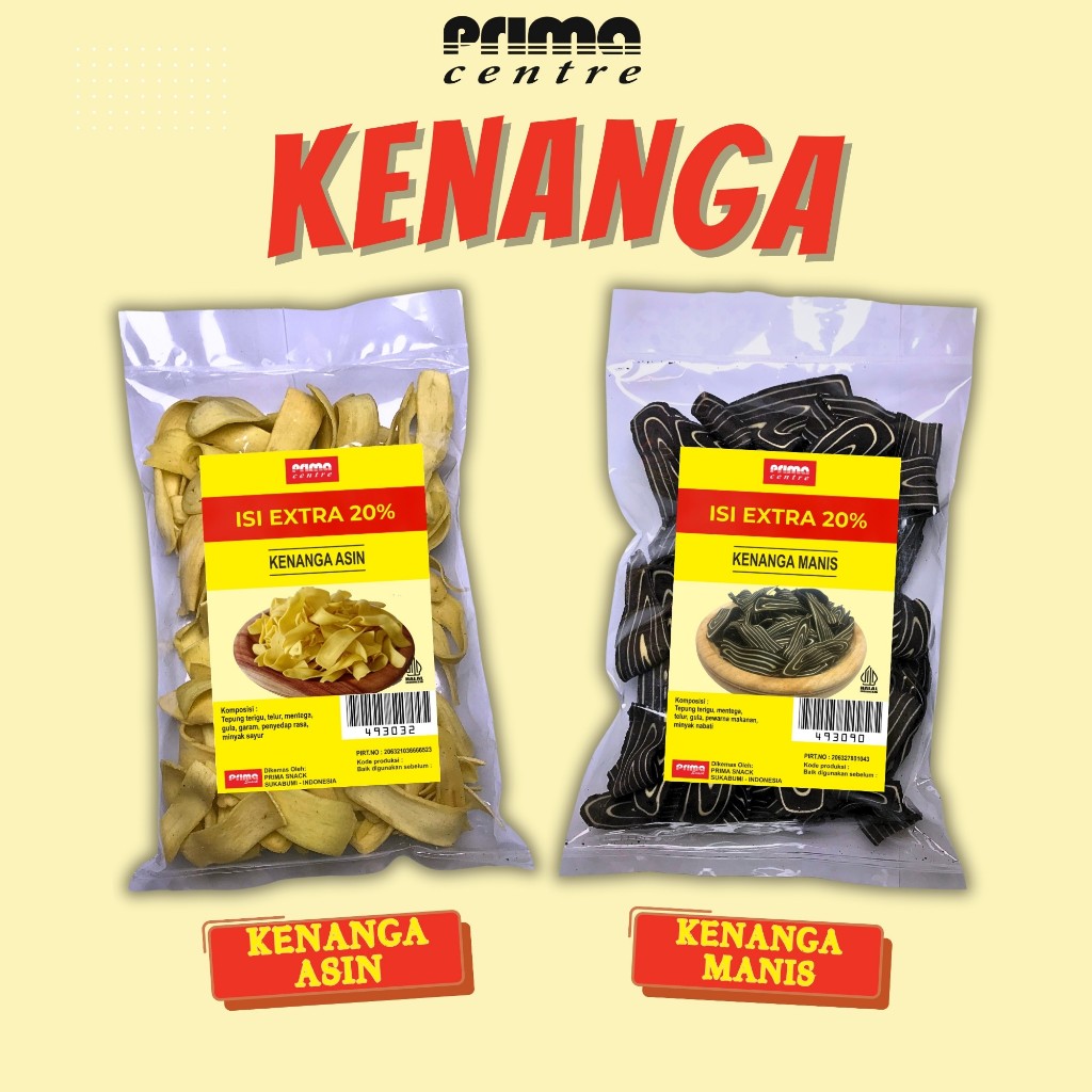 

(PS3) SNACK KENANGA ASIN / KENANGA MANIS RENYAH 106gr