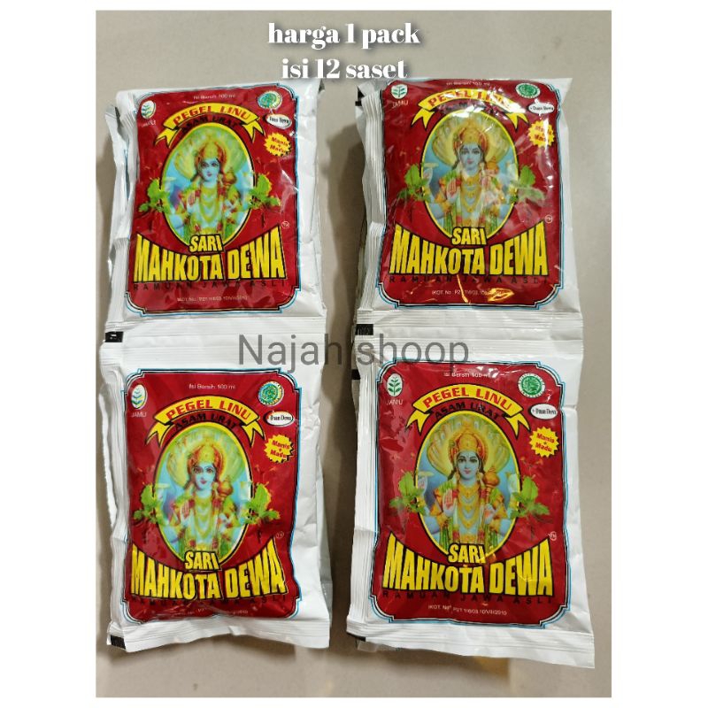 

HERBAL SARI MAHKOTA DEWA ISI 12 SASET ORIGINAL 100%