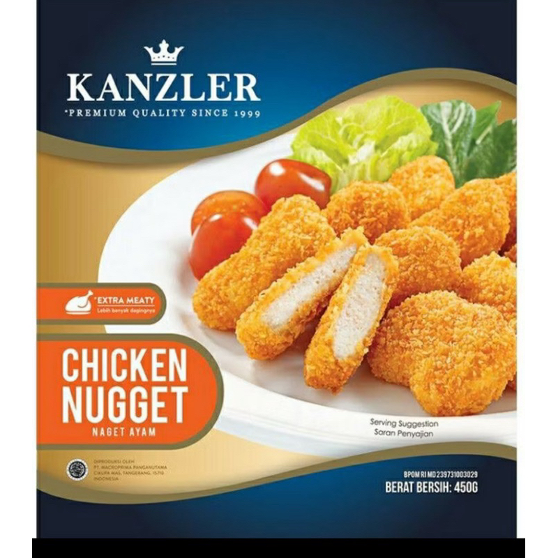 

Kanzler Chicken Nugget 450gr