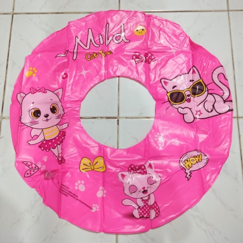 Pelampung Renang anak Swim Ring karakter donat ban berenang