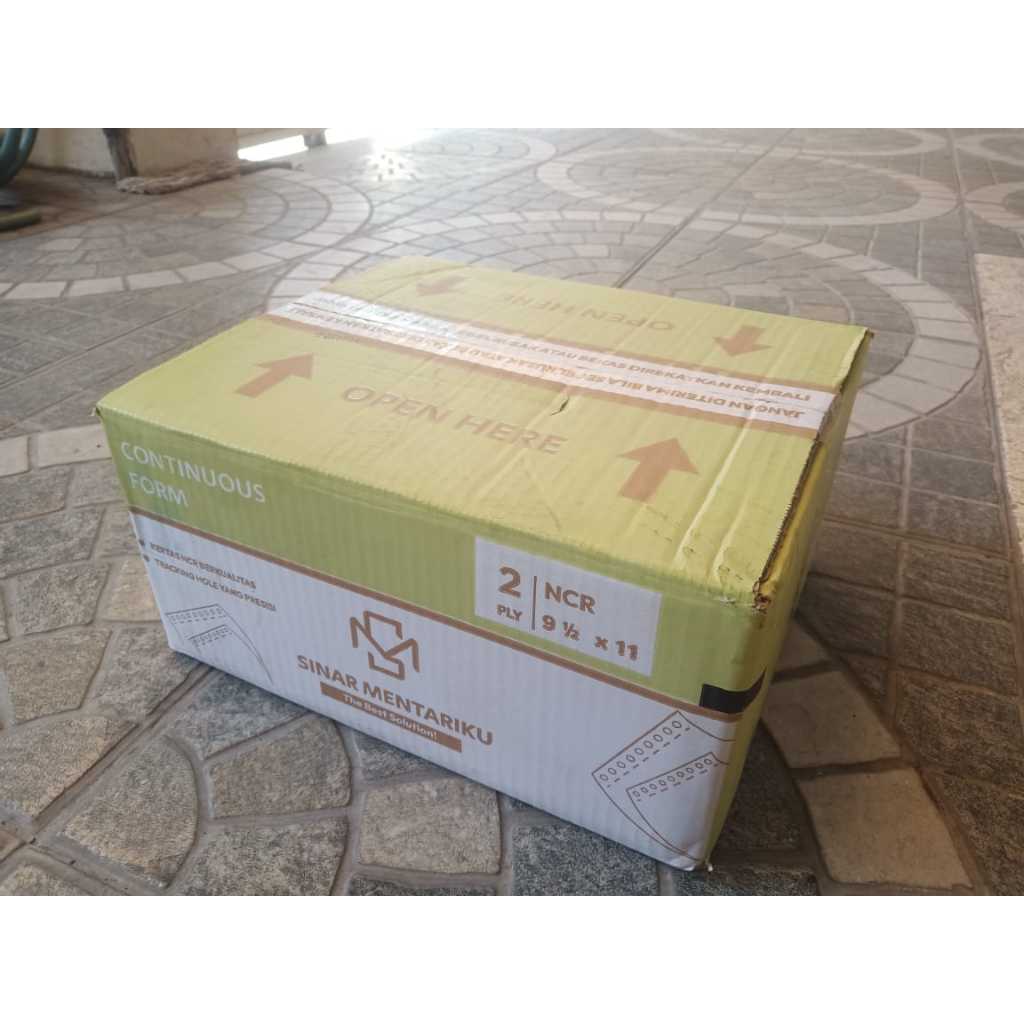 

2 Ply Full Warna Kertas Continuous Form Sinar Mentariku 9 1/2" x 11