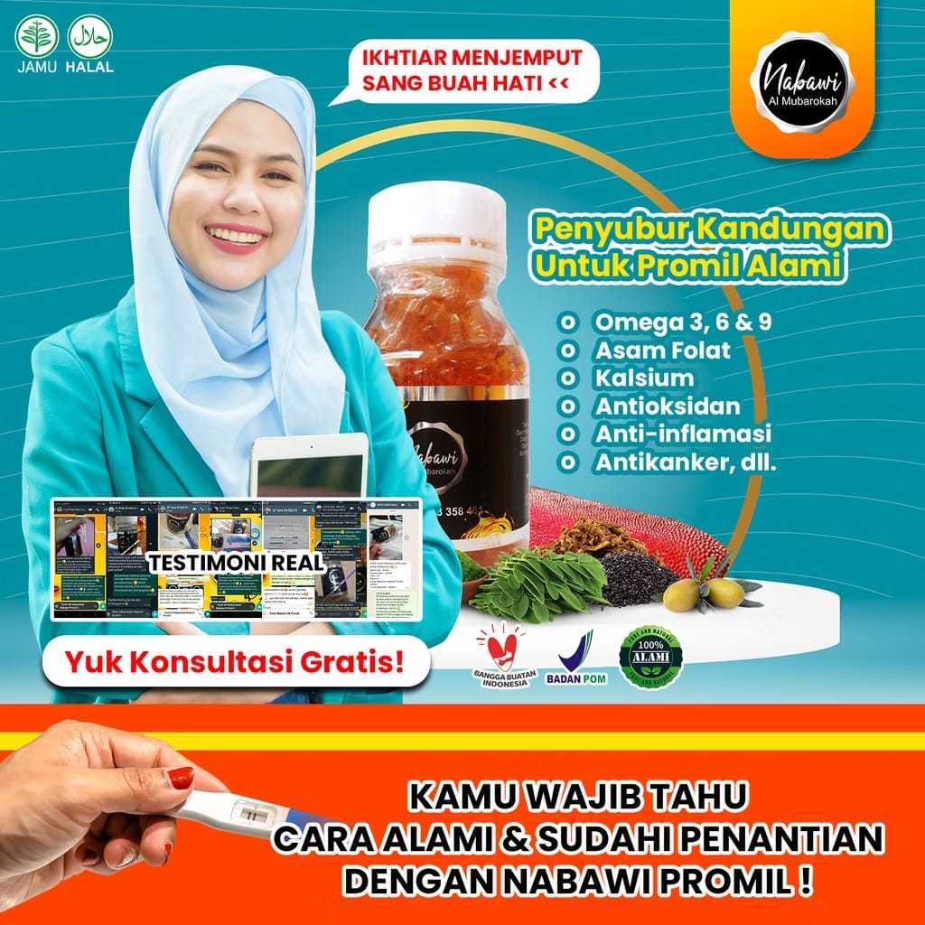 Nabawi Oil Al Mubarokah - Habbatussauda Promil / Kesuburan / Program Hamil