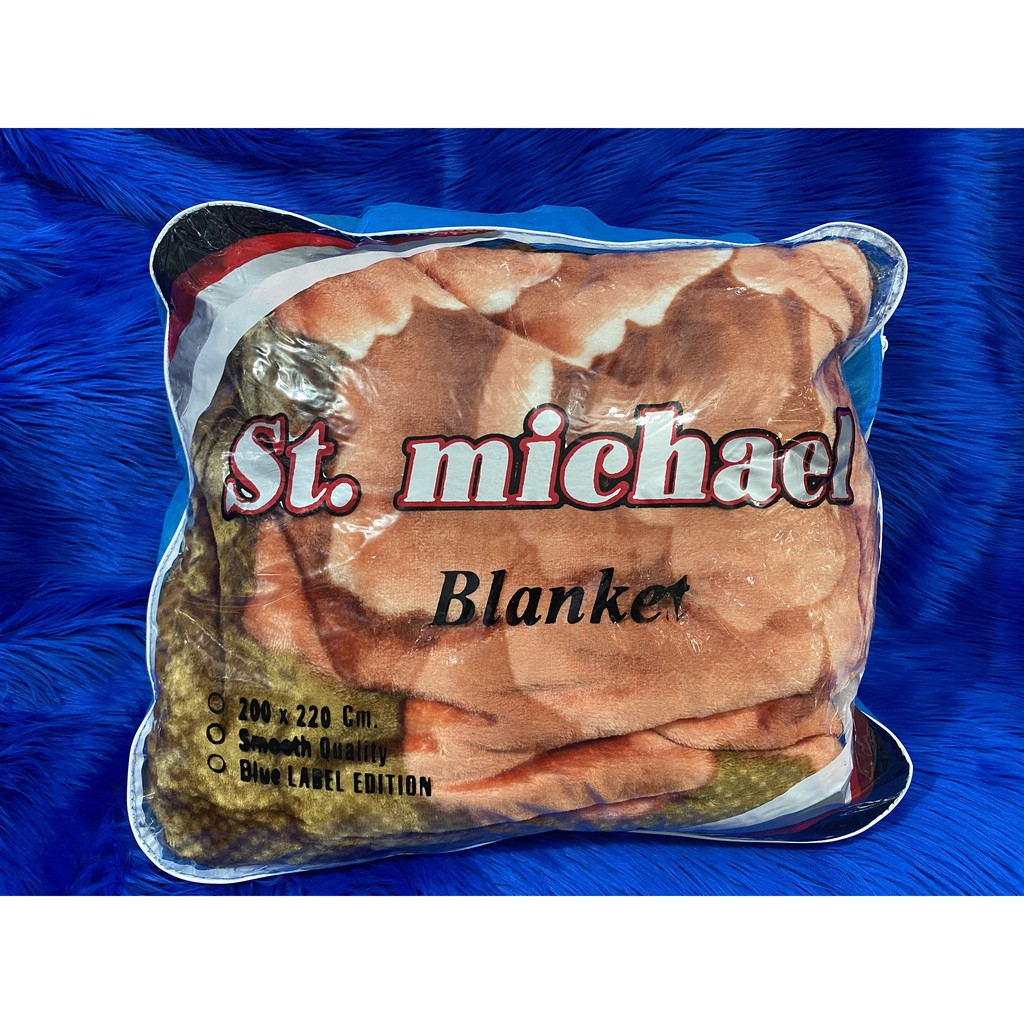 SELIMUT ST MICHAEL BIRU / BLUE 200 X 220 CM