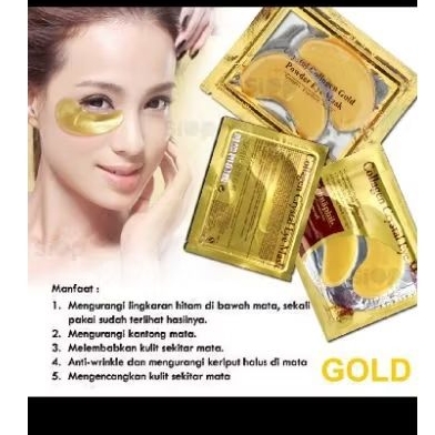 MASKER kantung mata collagen crystal
