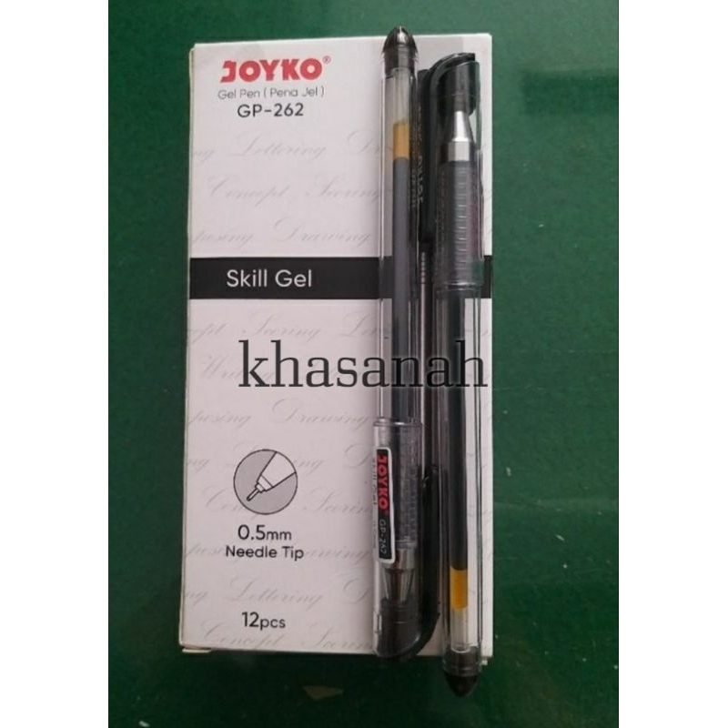 

pulpen joyko gp-262 / gel pen gp-262 / ball pen joyko warna hitam