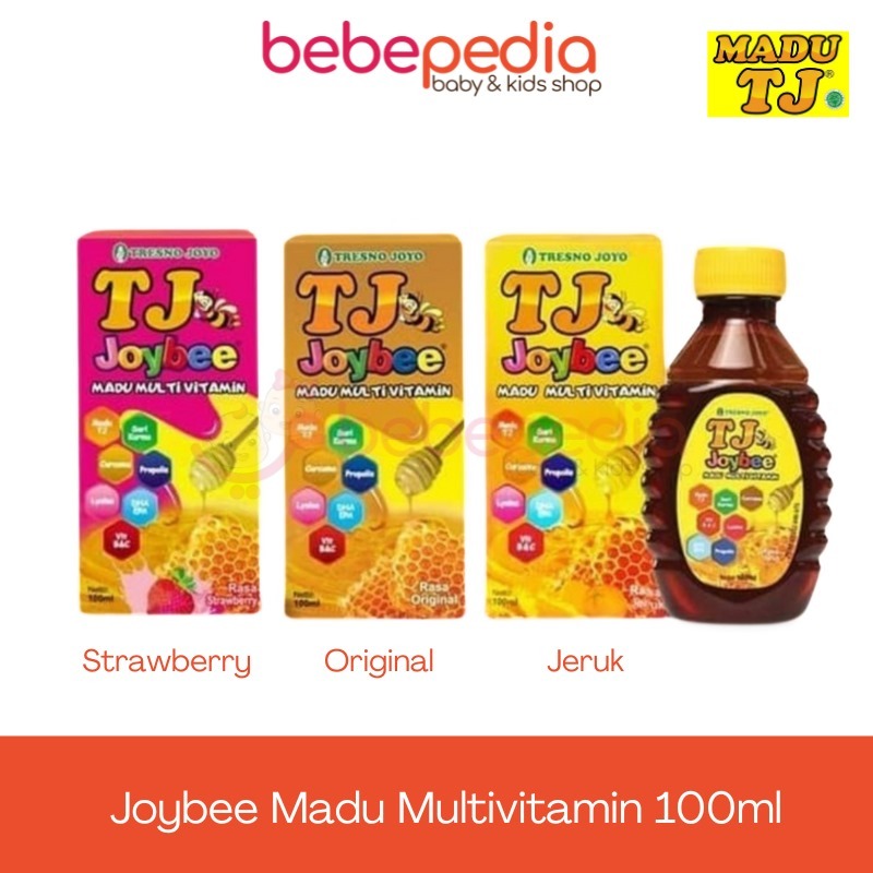 

MADU TJ JOYBEE MADU MULTIVITAMIN ORIGINAL STRAWBERY JERUK 100ML