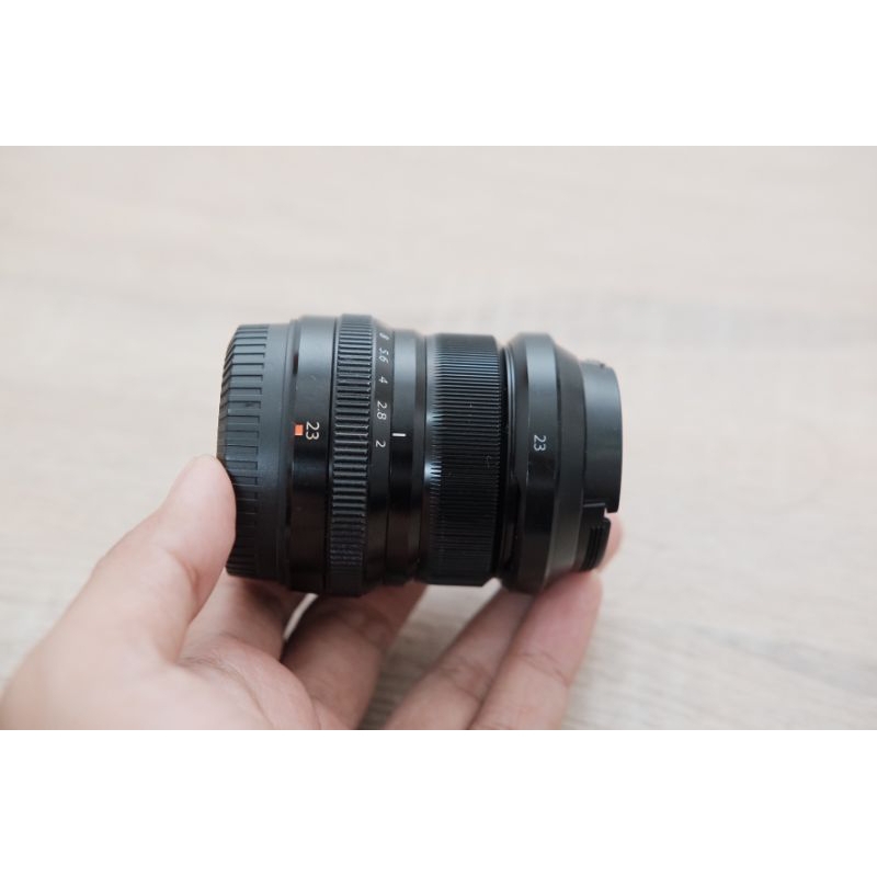 Fujinon 23mm f2 WR lensa kamera fujifilm mirrorless