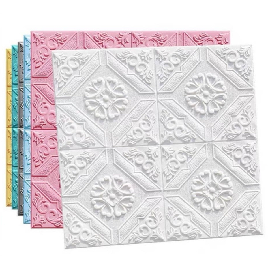 Wallfoam Batik Dinding Ukuran 70cm x 70cm Bahan Foam Tebal 3-4mm , WallfoamBatik/WallfoamDinding/Wal