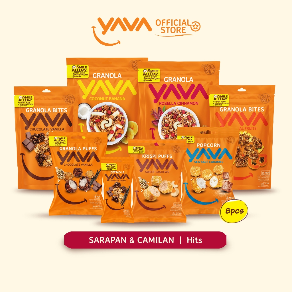 

YAVA Paket Sarapan & Camilan Hits